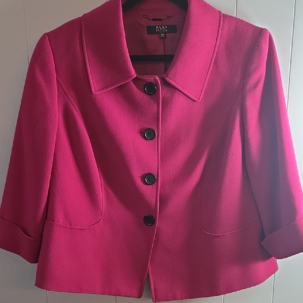 Alex Marie Women's Vibrant Pink Blazer